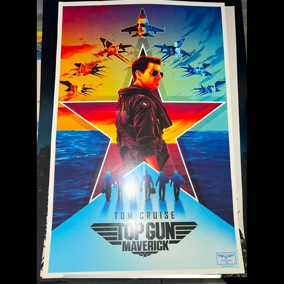 Top Gun Maverick poster - Picture 1 of 3